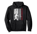 American Flag Usa Patriotic Best Hoodie - Fun Novelty Design for Adults - T-Shirt, Sweatshirt, Hoodie