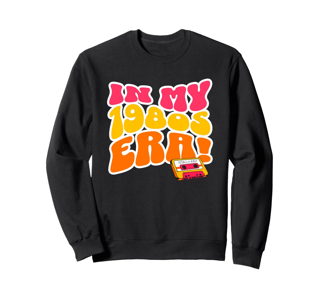 1980S Era Cassette Tape Music Sweatshirt - Casual Everyday Wear for Adults - T-Shirt, Sweatshirt, Hoodie