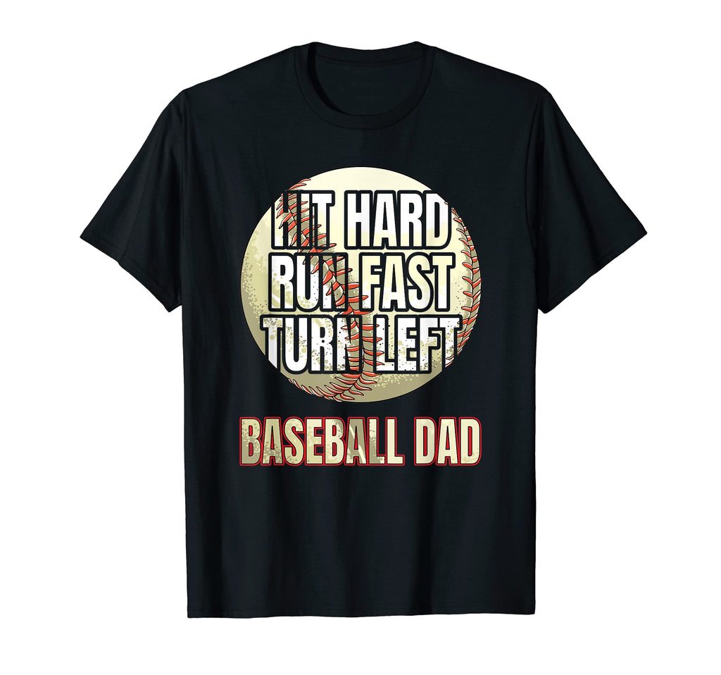 Hit Hard Run Fast Turn Left Funny T-Shirt - Trendy Graphic Men Women - T-Shirt, Sweatshirt, Hoodie