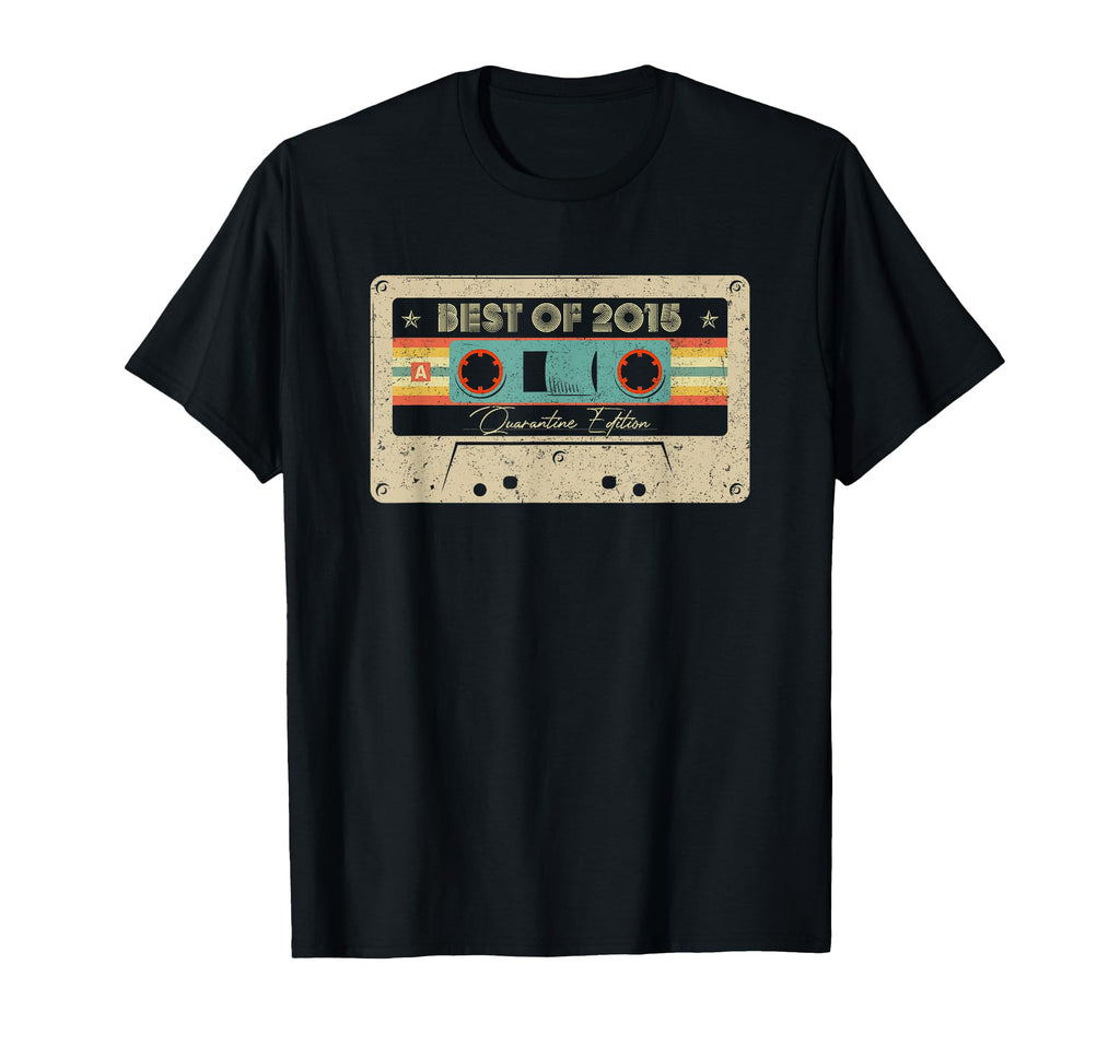 5Th Birthday Best 2015 Cassette Tape T-Shirt - Streetwear Style Men Women - T-Shirt, Sweatshirt, Hoodie