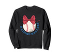 Raising Ballers Baseball Red Bow Heart Sweatshirt - Custom Art Print Unisex - T-Shirt, Sweatshirt, Hoodie