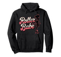 Roller Skating Skate 1970S Roller Babe Hoodie - Novelty Apparel Unisex - T-Shirt, Sweatshirt, Hoodie