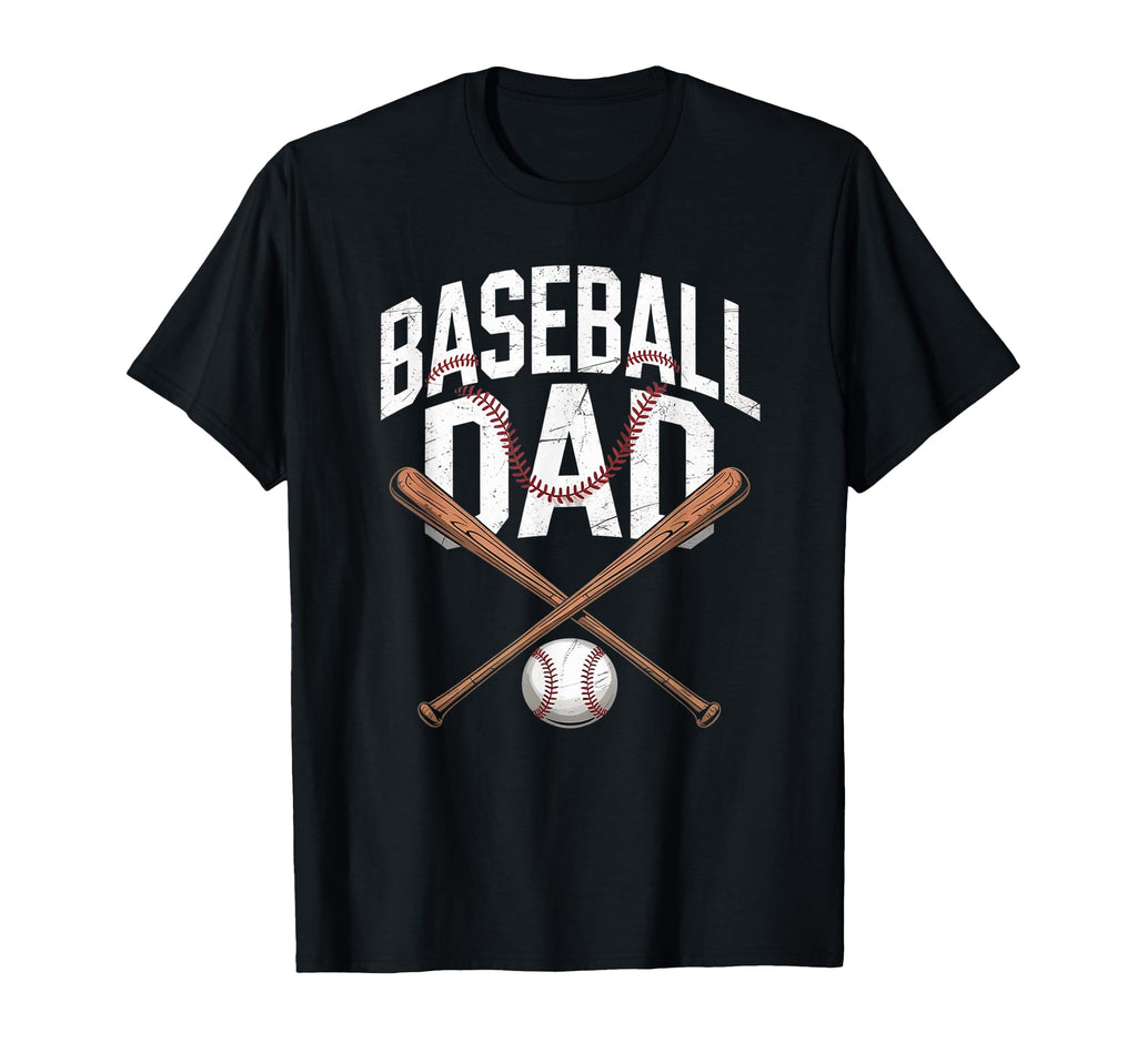 Baseball Dad Funny Sport Father T-Shirt - Streetwear Style Men Women - T-Shirt, Sweatshirt, Hoodie