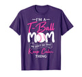 Ball Mom Teeball Player Team T-Shirt - Casual Everyday Wear Men Women - T-Shirt, Sweatshirt, Hoodie