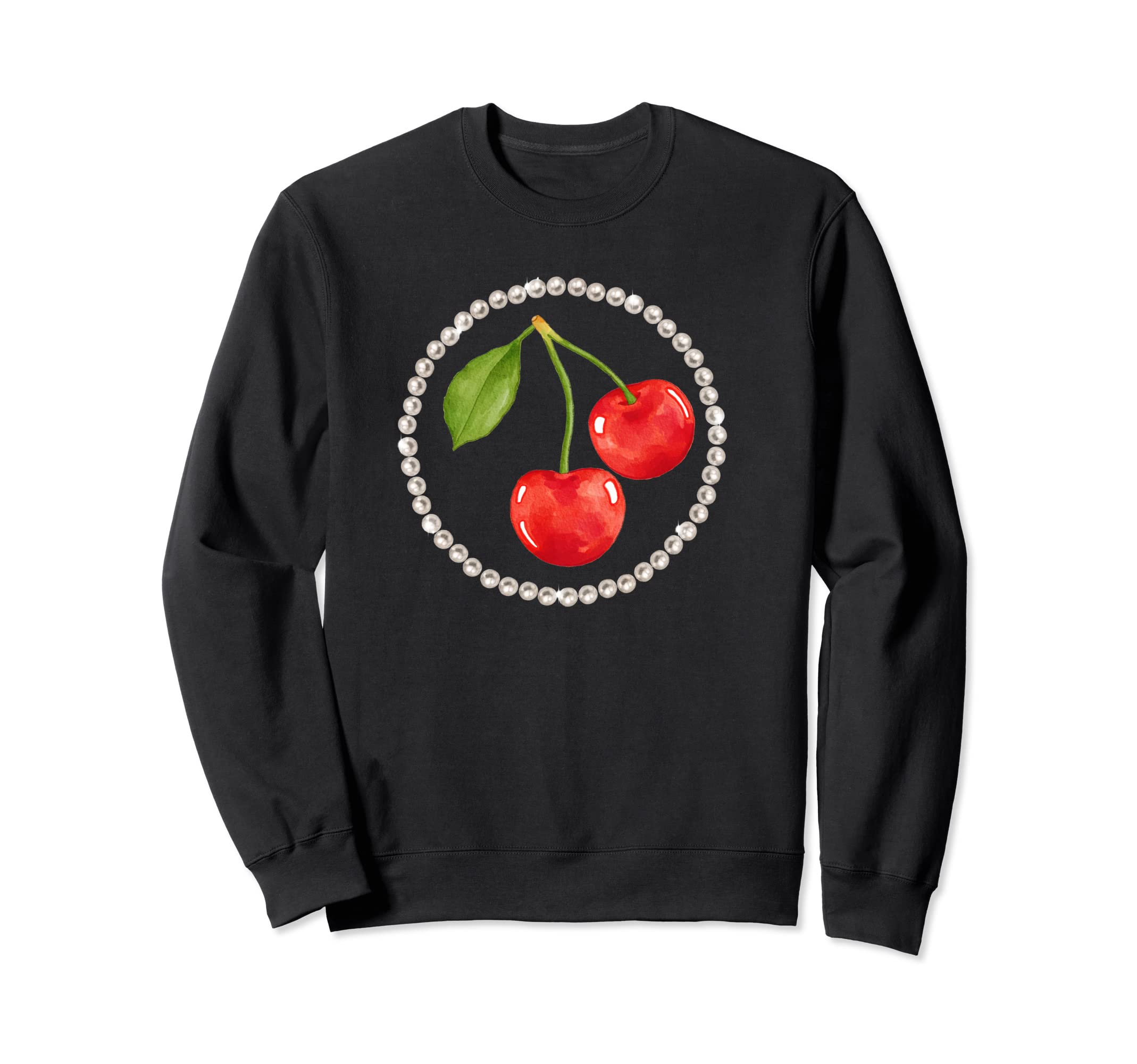 Coquette Aesthetic Cherry Lolita Sweatshirt - Unique Graphic Men Women - T-Shirt, Sweatshirt, Hoodie