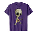 Alien Guitarist Ufo Guitar Player T-Shirt - Fun Novelty Design for Adults - T-Shirt, Sweatshirt, Hoodie