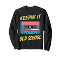 Old School Hip Hop 80S 90S Sweatshirt - Minimalist Print for Adults - T-Shirt, Sweatshirt, Hoodie