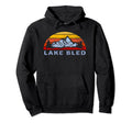 Lake Bled Mountain Sunset Hoodie - Fun Novelty Design Unisex - T-Shirt, Sweatshirt, Hoodie