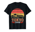 Tokyo Japan Sunset Skyline Tokyo T-Shirt - Minimalist Print Men Women - T-Shirt, Sweatshirt, Hoodie