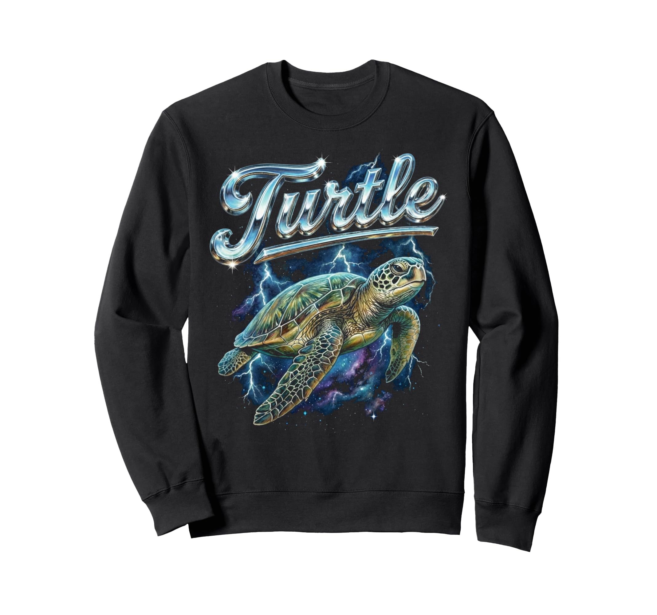 Turtle 90S Sea Turtle 80S Ocean Turtle Sweatshirt - Trendy Graphic Unisex - T-Shirt, Sweatshirt, Hoodie