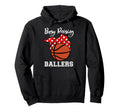 Busy Raising Ballers Funny Basketball Mom Hoodie - Trendy Graphic Men Women - T-Shirt, Sweatshirt, Hoodie