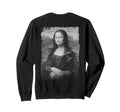 Mona Lisa Art Y2K Back Streetwear Sweatshirt - Streetwear Style Men Women - T-Shirt, Sweatshirt, Hoodie