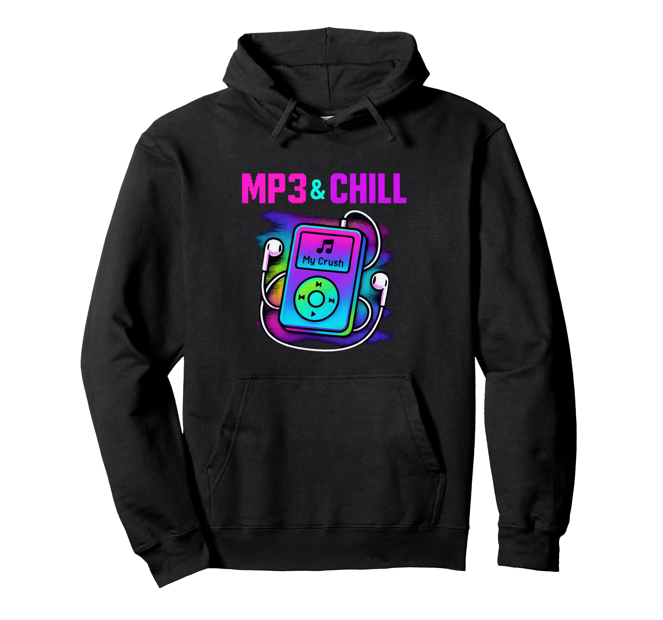 Mp3 And Chill Y2K Aesthetic Music Art Hoodie - Aesthetic Graphic Unisex - T-Shirt, Sweatshirt, Hoodie