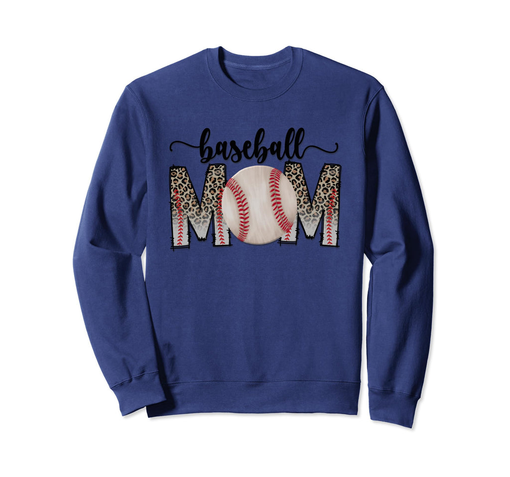 Mom Baseball Sweatshirt - Custom Art Print Unisex - T-Shirt, Sweatshirt, Hoodie