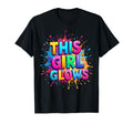 This Glows Colorful 90S 80S Rainbow T-Shirt - Trendy Graphic Men Women - T-Shirt, Sweatshirt, Hoodie
