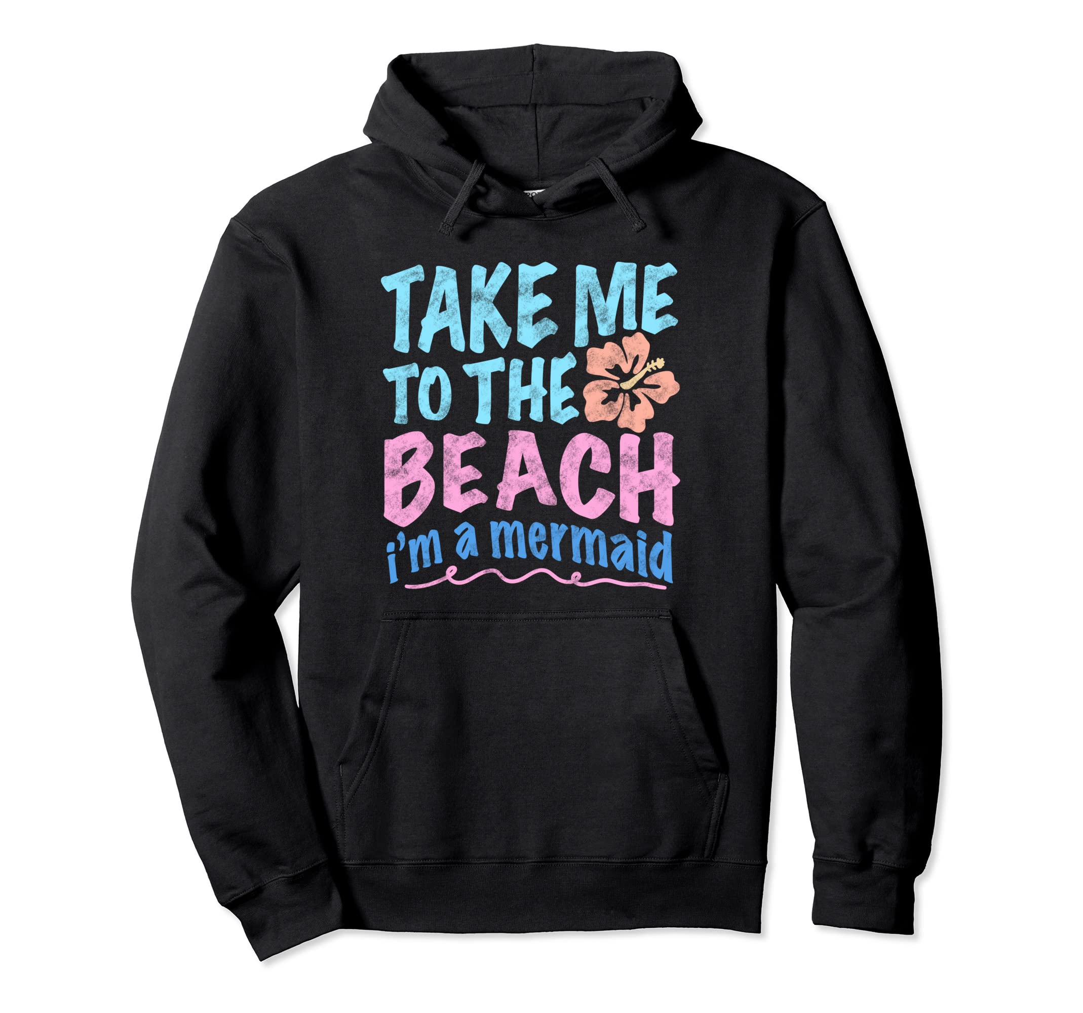 Mermaid Coconut Aesthetic Y2K Room Hoodie - Novelty Apparel for Adults - T-Shirt, Sweatshirt, Hoodie
