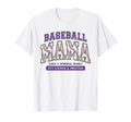 Baseball Mama Purple Like Normal But T-Shirt - Trendy Graphic Men Women - T-Shirt, Sweatshirt, Hoodie