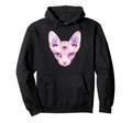 Sphynx Cat Pastel Goth Y2K Punk Aesthetic Hoodie - Minimalist Print Unisex - T-Shirt, Sweatshirt, Hoodie