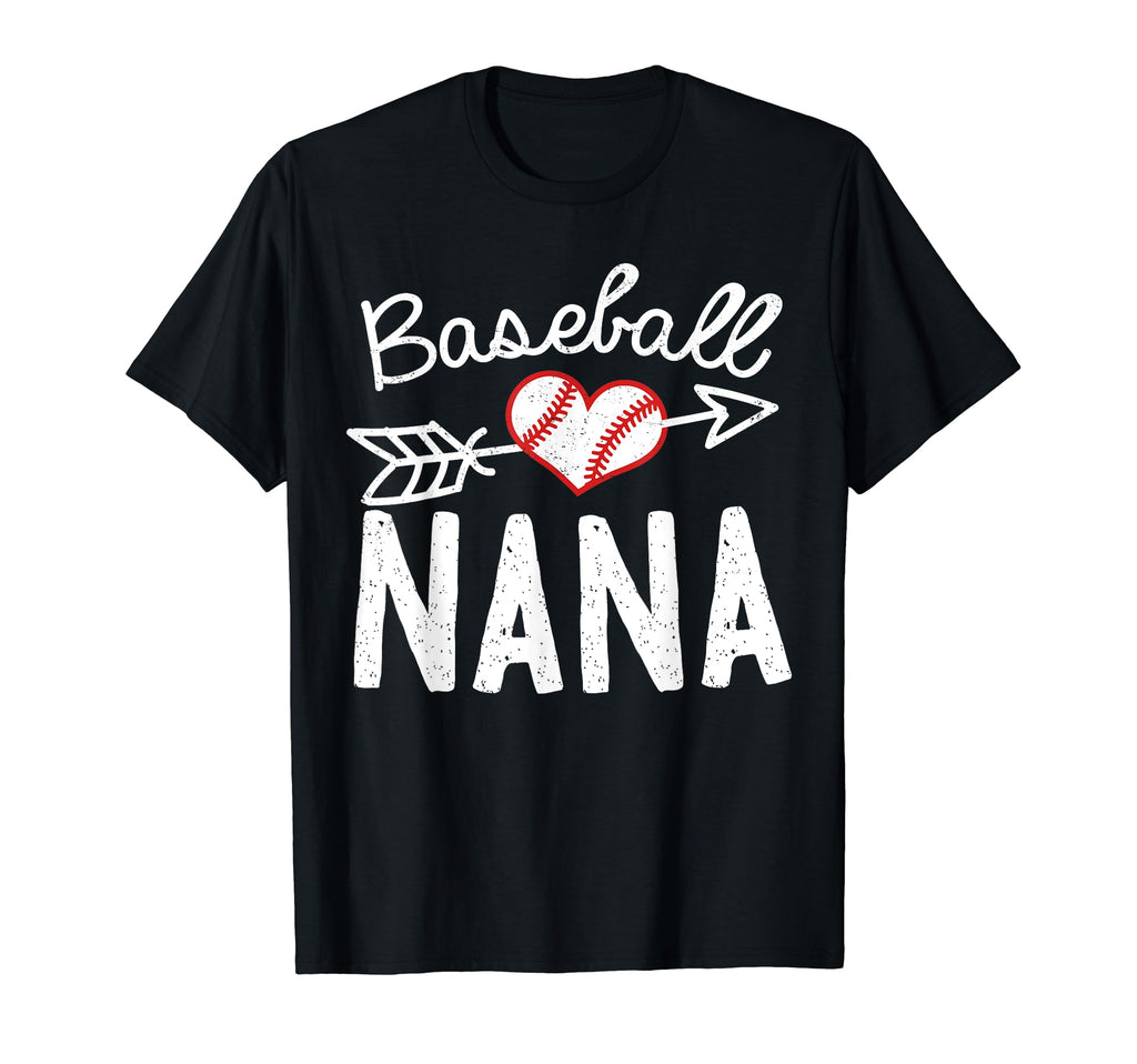 Proud Baseball Nana Shirts T-Shirt - Custom Art Print Unisex - T-Shirt, Sweatshirt, Hoodie