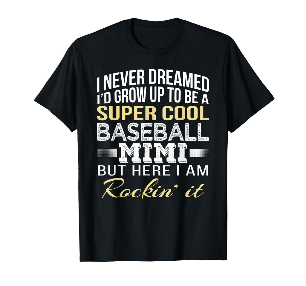 Baseball Mimi Gift T-Shirt - Trendy Graphic Unisex - T-Shirt, Sweatshirt, Hoodie