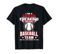 Baseball Coach Freaking Awesome T-Shirt - Streetwear Style for Adults - T-Shirt, Sweatshirt, Hoodie