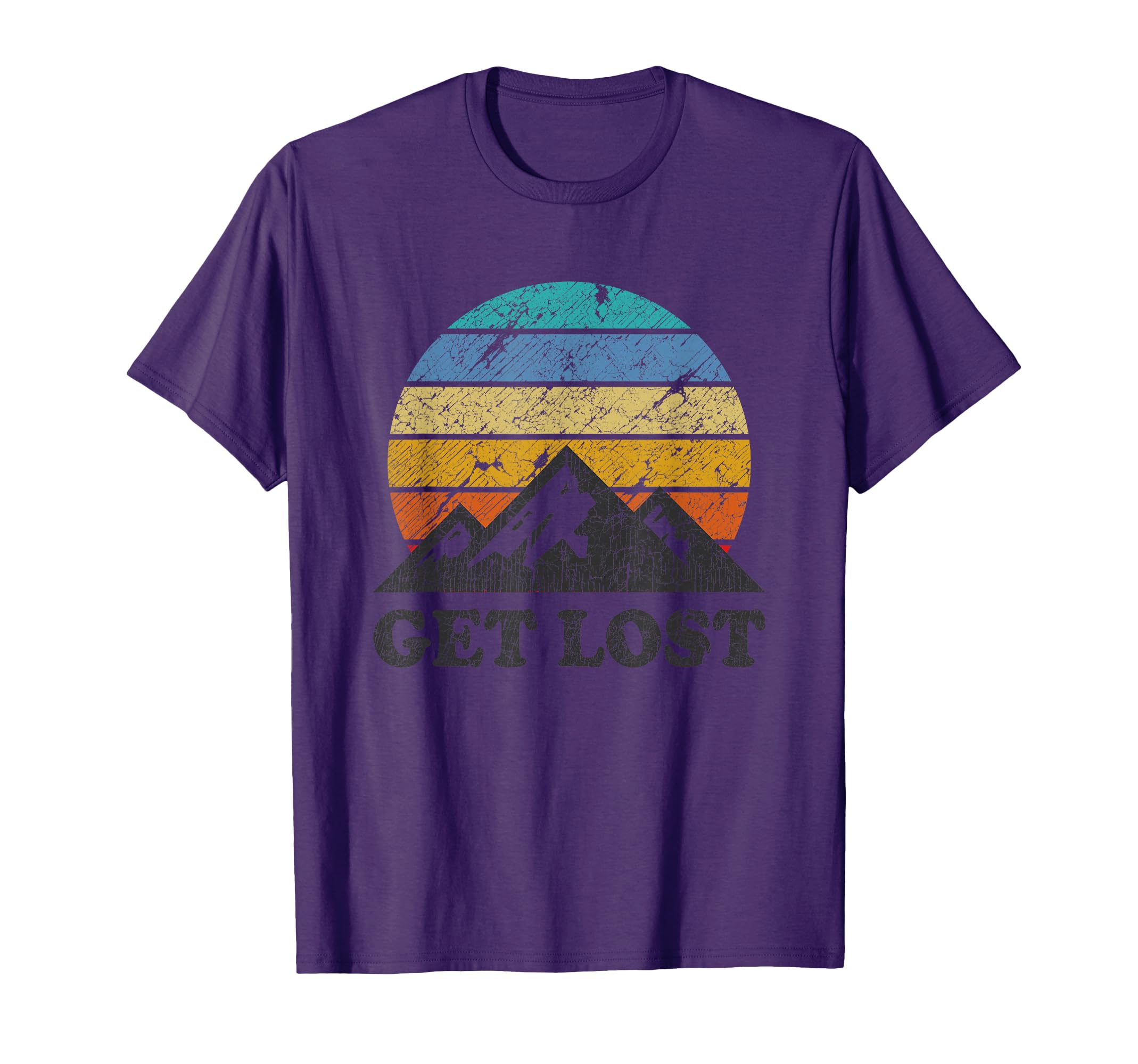 Car Hiking Sunset Mountain Walker T-Shirt - Fun Novelty Design Unisex - T-Shirt, Sweatshirt, Hoodie