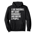 Saint Berdoodle Dog Owner I Like Hoodie - Aesthetic Graphic Men Women - T-Shirt, Sweatshirt, Hoodie