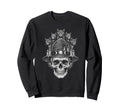 Skull Cat Skeleton Kitty Kitten Gothic Sweatshirt - Graphic Print Unisex - T-Shirt, Sweatshirt, Hoodie