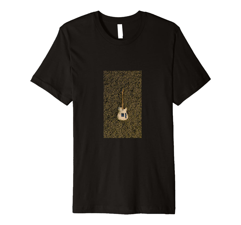 Rock Guitar Floral Music Vibes T-Shirt - Custom Art Print Men Women - T-Shirt, Sweatshirt, Hoodie