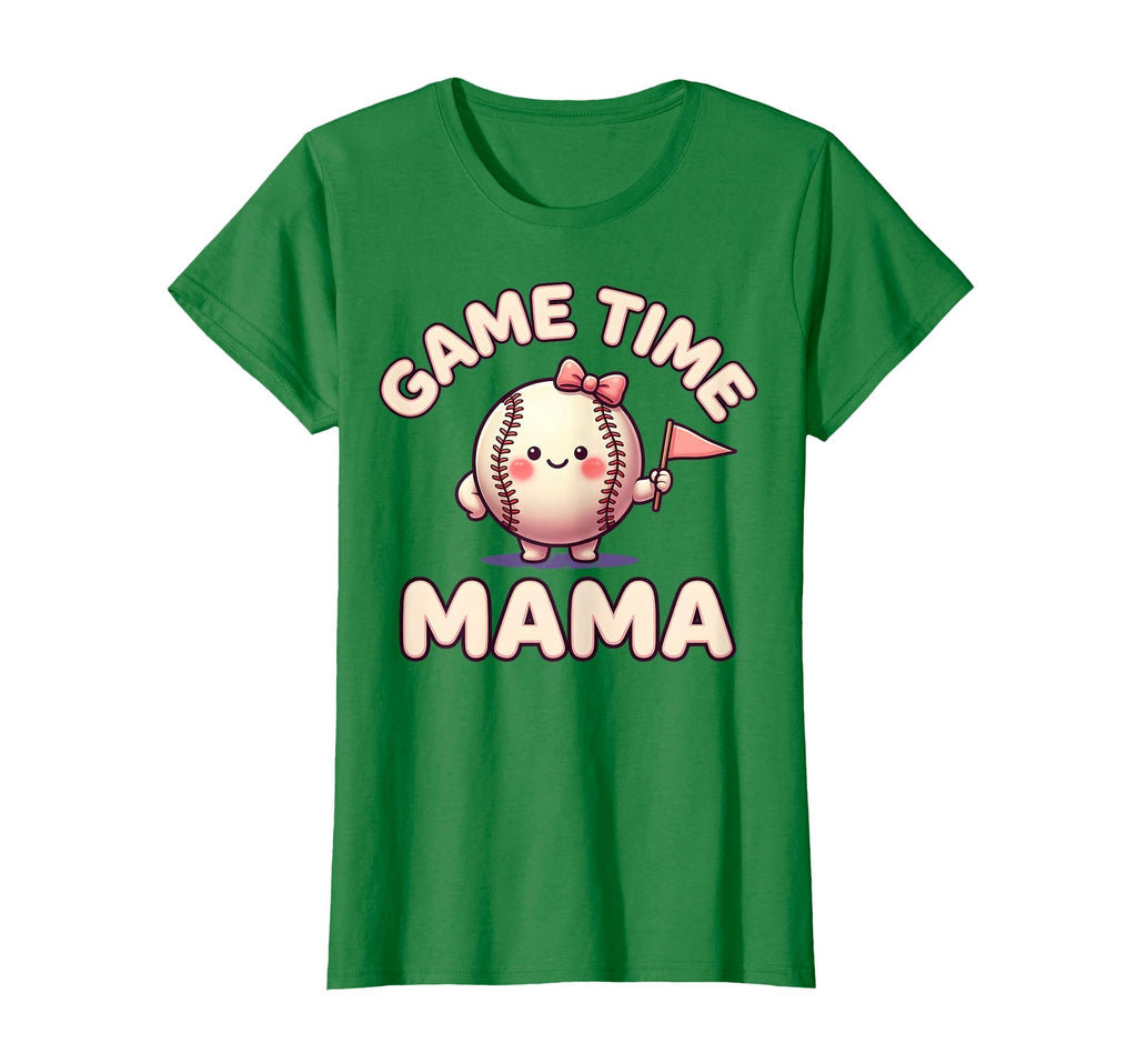 Game Time Mama Baseball Mom T-Shirt - Minimalist Print Men Women - T-Shirt, Sweatshirt, Hoodie