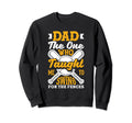 Dad Swing Fences Fathers Day Sweatshirt - Trendy Graphic for Adults - T-Shirt, Sweatshirt, Hoodie