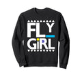 Fly 80S 90S Old School Hip Hop Sweatshirt - Novelty Apparel for Adults - T-Shirt, Sweatshirt, Hoodie
