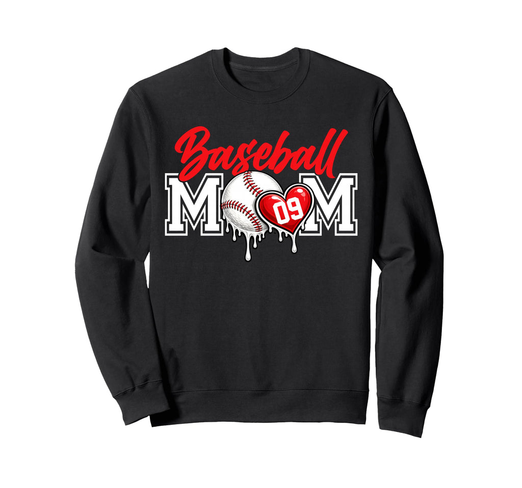 Personalized Proud Mom Jersey Sweatshirt - Unique Graphic for Adults - T-Shirt, Sweatshirt, Hoodie