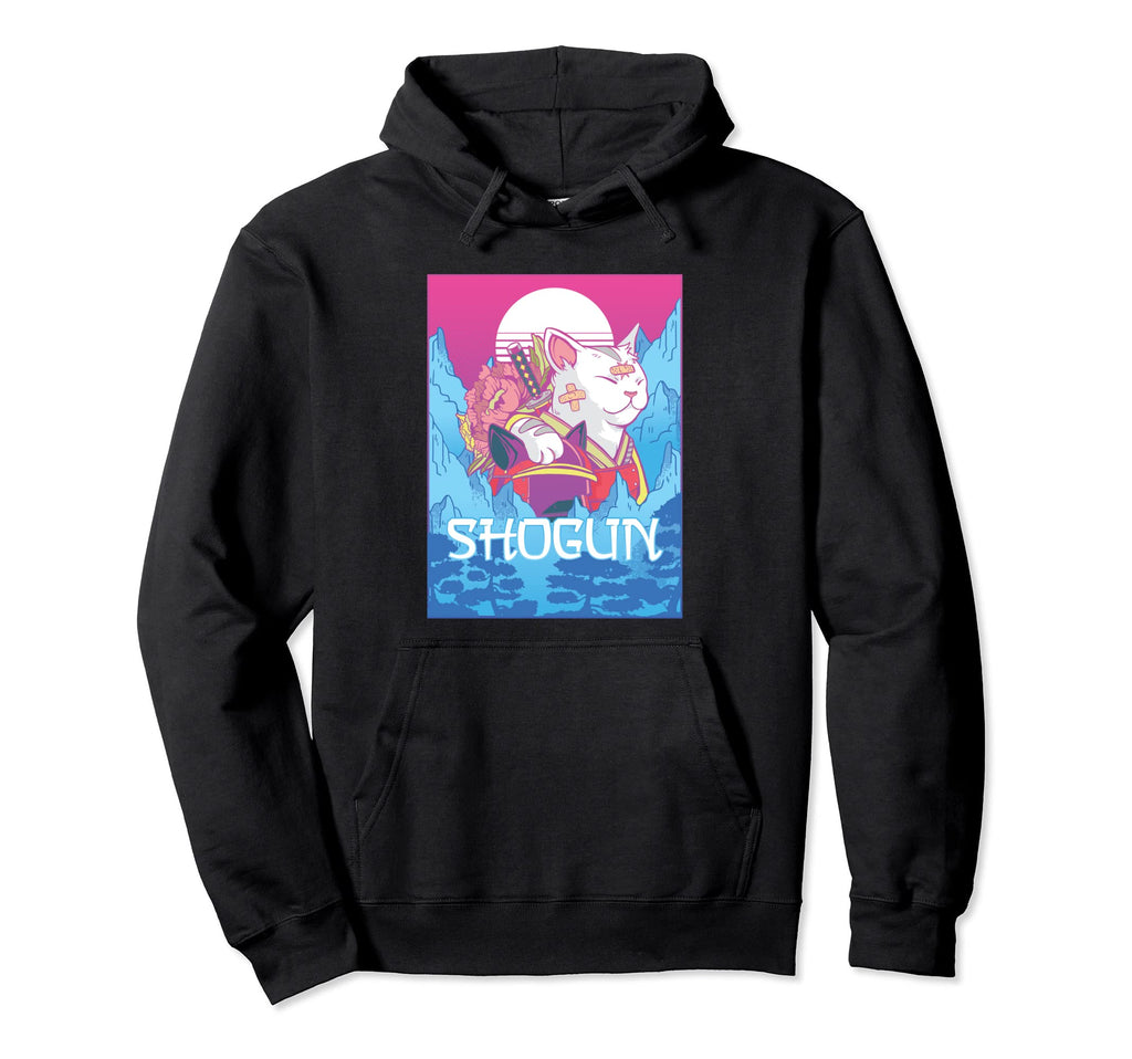 Japanese Aesthetic Shogun Mountains Otaku Hoodie - Graphic Print Unisex - T-Shirt, Sweatshirt, Hoodie