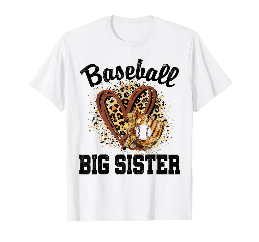Leopard Heart Baseball Matching Sweatshirt - Aesthetic Graphic for Adults - T-Shirt, Sweatshirt, Hoodie
