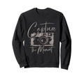 Capture Moment Photography Camera Sweatshirt - Casual Everyday Wear Unisex - T-Shirt, Sweatshirt, Hoodie