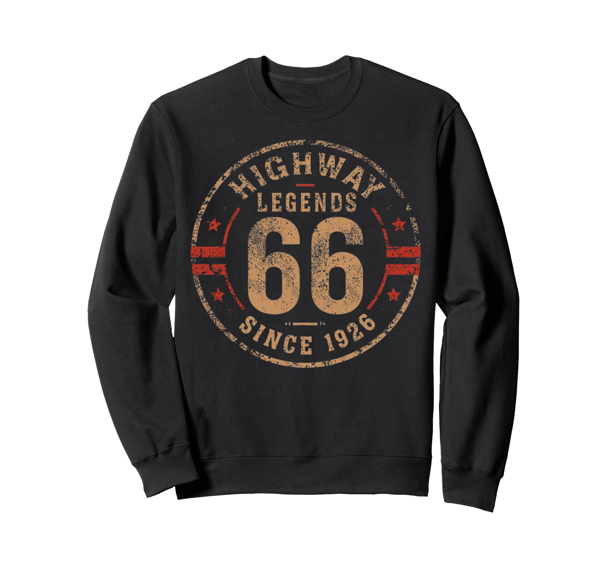 Highway 66 Centennial 1926 Americana Sweatshirt - Unique Graphic Men Women - T-Shirt, Sweatshirt, Hoodie