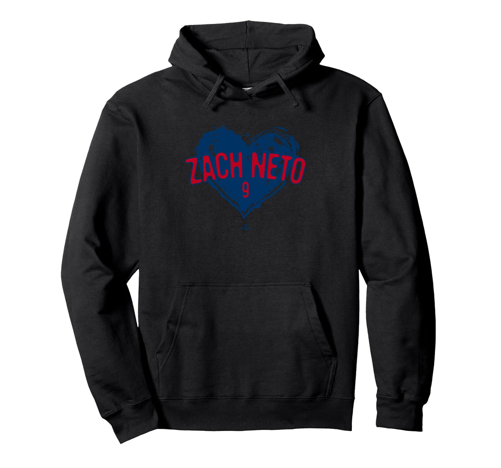 Distressed Heart Zach Neto Los Hoodie - Casual Everyday Wear Men Women - T-Shirt, Sweatshirt, Hoodie