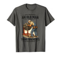Never Underestimate Old Turns T-Shirt - Fun Novelty Design Men Women - T-Shirt, Sweatshirt, Hoodie