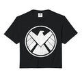 Marvel Agents S H I E L D Distressed Hoodie - Aesthetic Graphic Unisex - T-Shirt, Sweatshirt, Hoodie