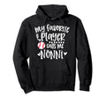 My Favorite Baseball Player Calls Me Nonni Hoodie - Novelty Apparel Unisex - T-Shirt, Sweatshirt, Hoodie