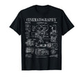 Cinematography Movie Film Camera Patent T-Shirt - Custom Art Print Unisex - T-Shirt, Sweatshirt, Hoodie