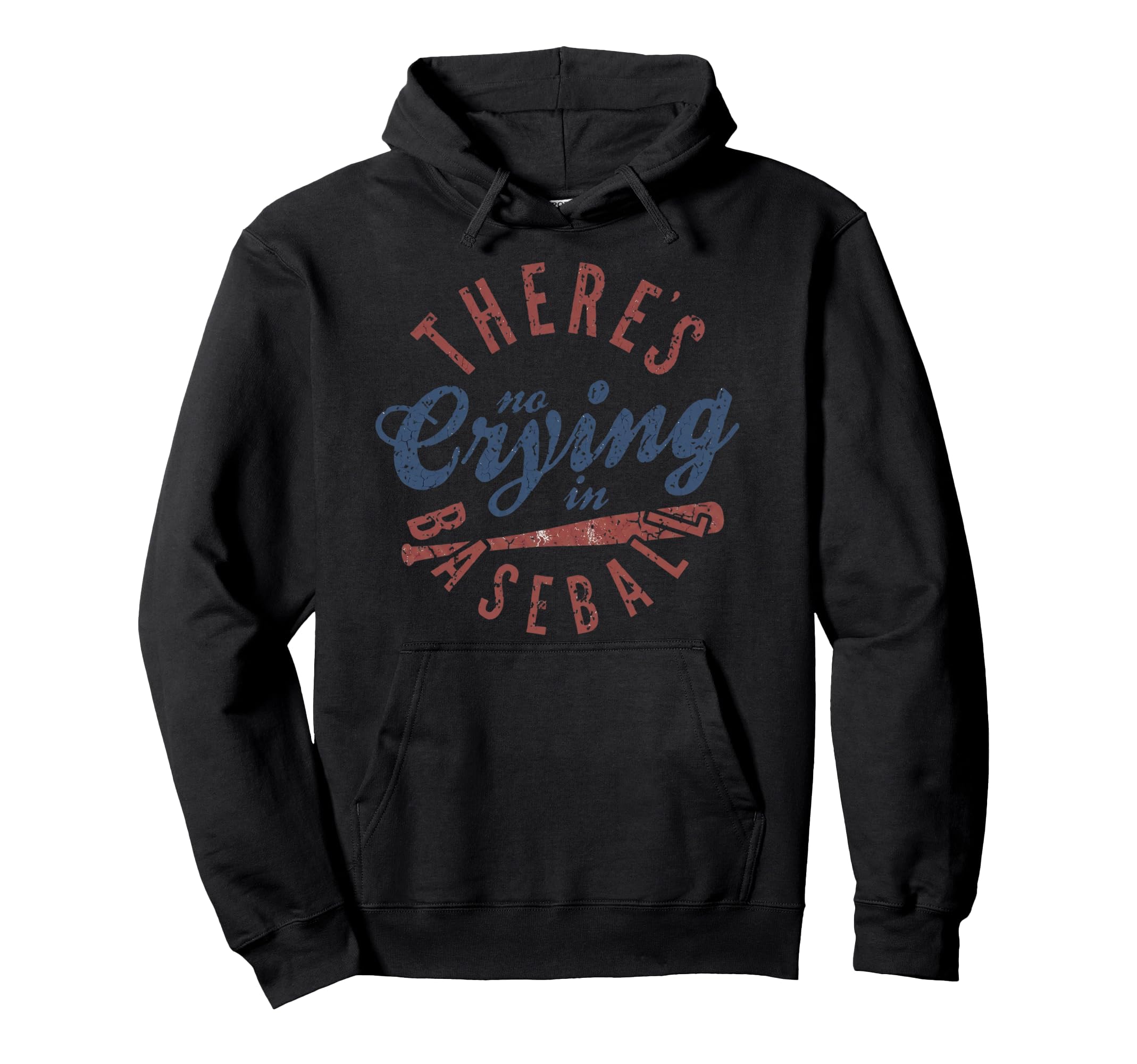 There Is No Crying Baseball Mom Hoodie - Custom Art Print Men Women - T-Shirt, Sweatshirt, Hoodie