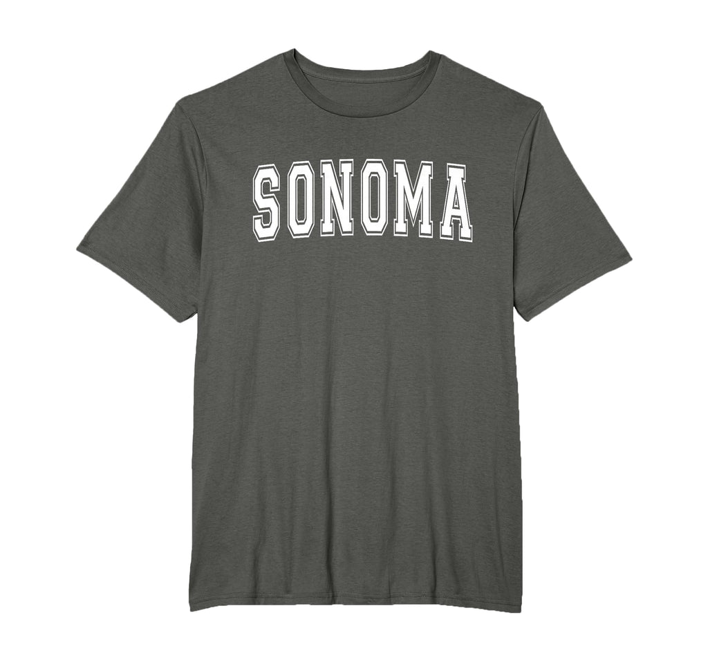 Sonoma Ca California Usa Sports T-Shirt - Aesthetic Graphic for Adults - T-Shirt, Sweatshirt, Hoodie
