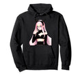 Anime Goth Horns Art Hoodie - Trendy Graphic Unisex - T-Shirt, Sweatshirt, Hoodie