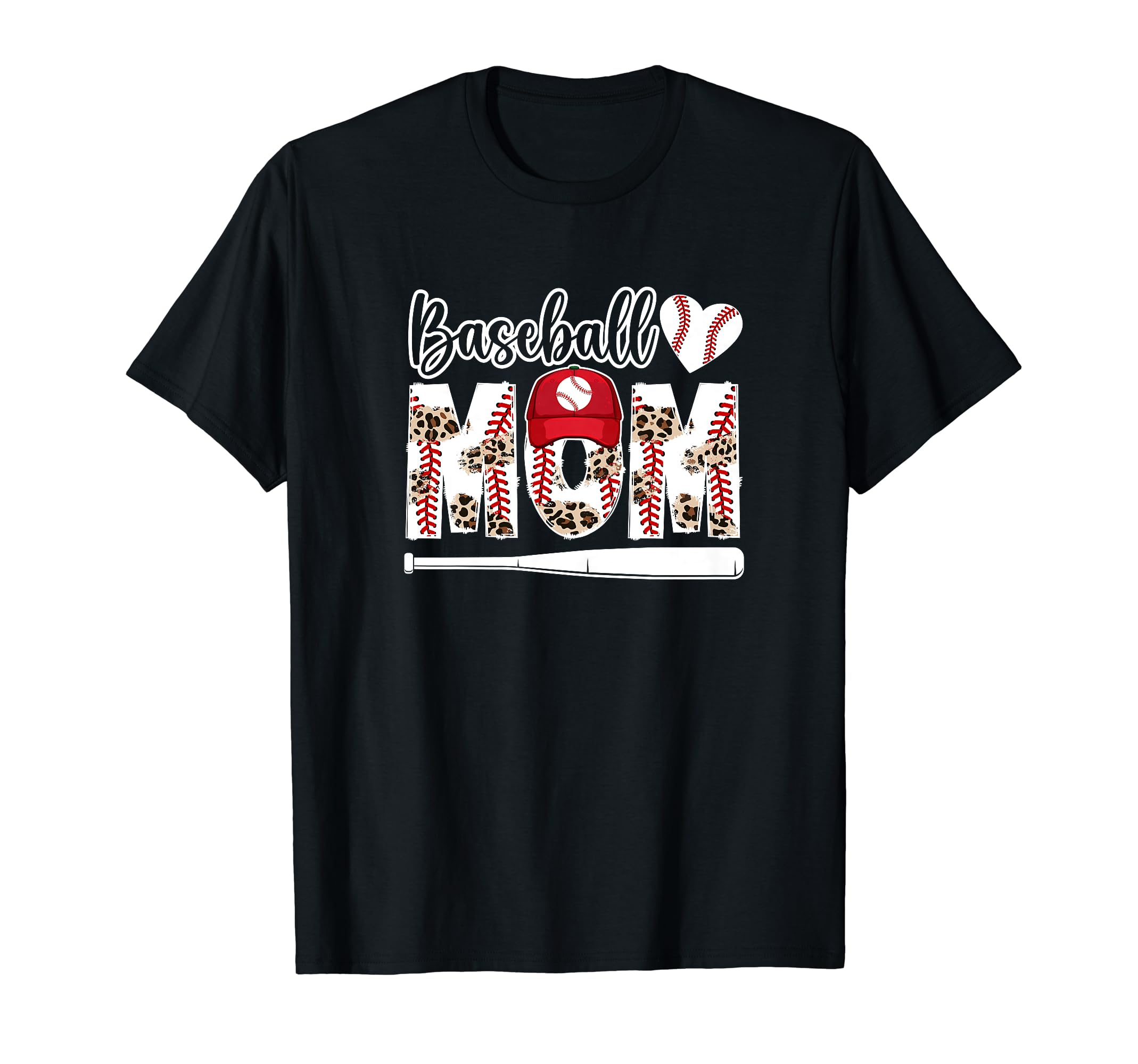 Baseball Mom Baseball Player Mom T-Shirt - Graphic Print for Adults - T-Shirt, Sweatshirt, Hoodie