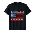 Baseball Dad Fathers Day Baseball T-Shirt - Custom Art Print Men Women - T-Shirt, Sweatshirt, Hoodie