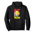 Tball Mom Mothers Day Baseball Softball Hoodie - Trendy Graphic for Adults - T-Shirt, Sweatshirt, Hoodie