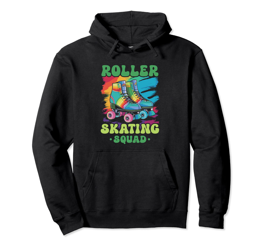 Roller Skating Squad Roller Skate Hoodie - Minimalist Print Men Women - T-Shirt, Sweatshirt, Hoodie