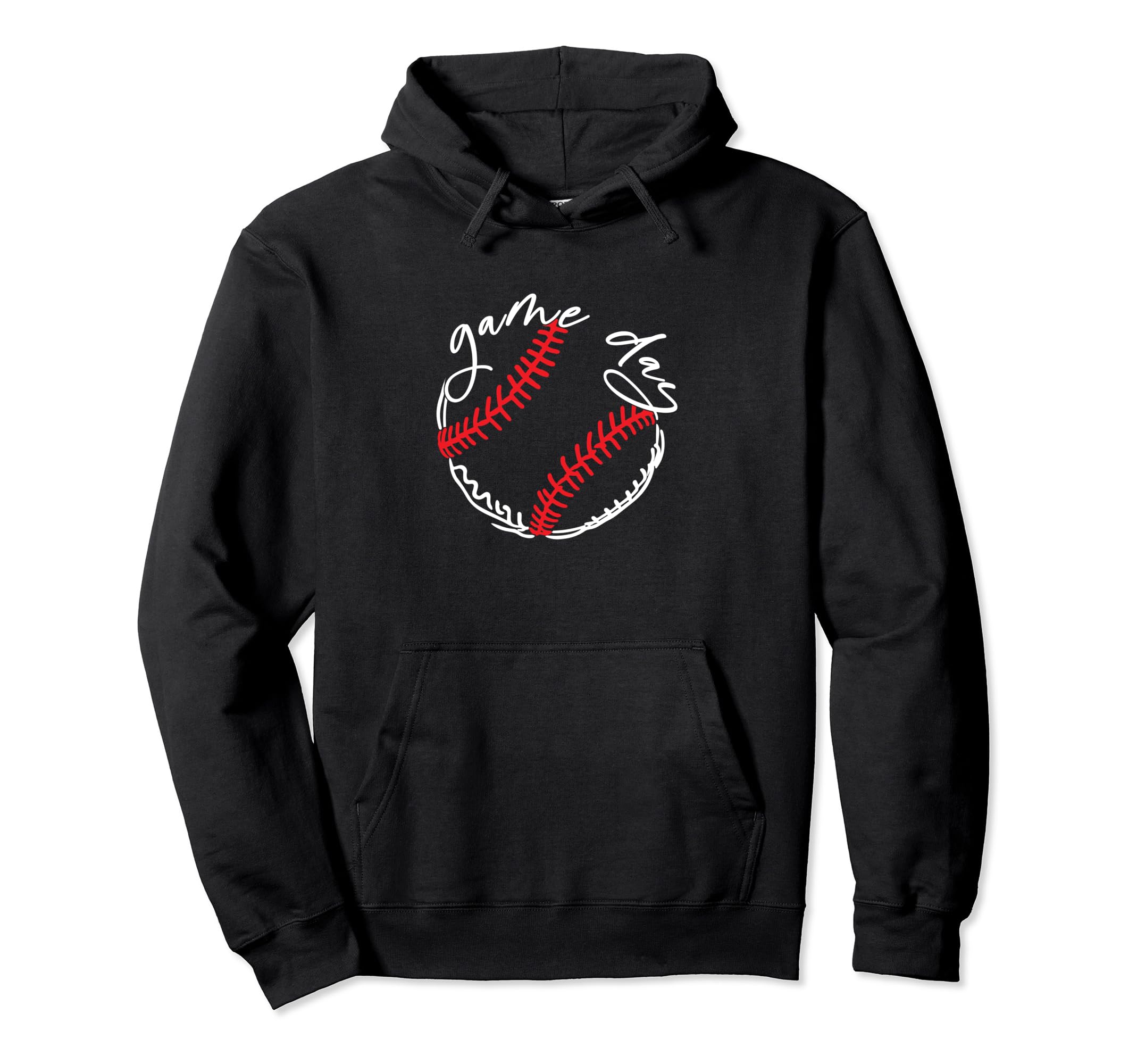 Game Day Baseball Baseball Life Softball Hoodie - Minimalist Print Unisex - T-Shirt, Sweatshirt, Hoodie